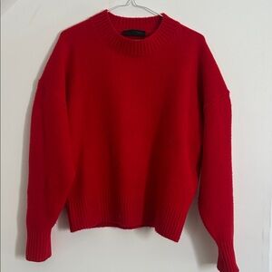 Zara Knitted Sweater Red